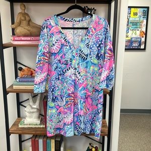 Lilly Pulitzer swim cover up.  Size Medium